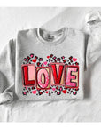 LOVE Valentine's Unisex Fleece Sweatshirt