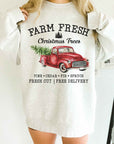 Farm Fresh Christmas Trees Oversized Sweatshirt