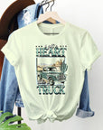 Western Heart Like a Truck Graphic Tee