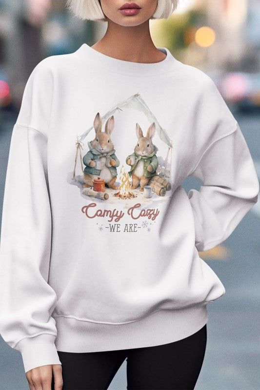 Vintage Winter Rabbit Sweatshirt