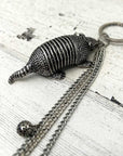 Vintage Armadillos Metal Keychain