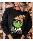 Grinch Christmas Fleece Sweatshirt