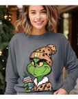 Grinch Christmas Fleece Sweatshirt