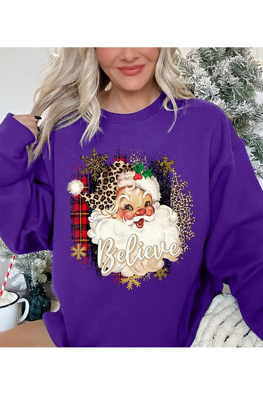 Believe Santa Claus Sweatshirt