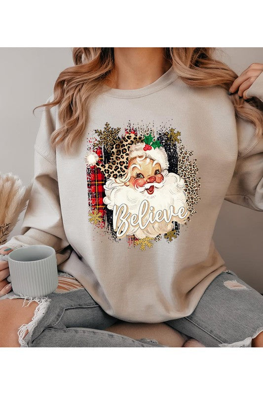 Believe Santa Claus Sweatshirt