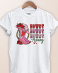 Howdy Honey, Western Valentine Garment Dye Tee