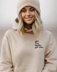 Girl, You Totally Got This Graphic Hoodie - Plus Size