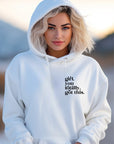 Girl, You Totally Got This Graphic Hoodie - Plus Size