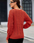 Camille Cable-knit Sweater