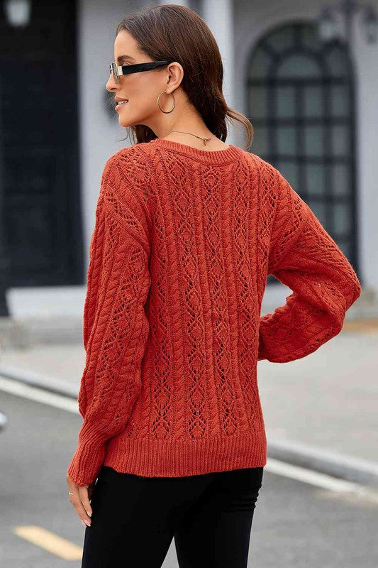 Camille Cable-knit Sweater