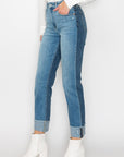 Artemis Vintage Plus High Rise Straight Jeans