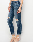 Artemis Vintage Mid Rise Boyfriend Jeans