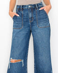 Artemis Vintage Ultra High Rise Relaxed Flare Jeans