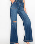 Artemis Vintage Ultra High Rise Relaxed Flare Jeans