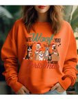 We Woof You a Merry Dog Christmas Sweatshirt