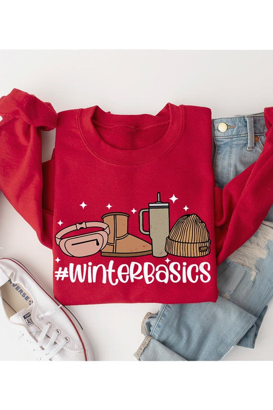 Winter Basics Fleece Sweatshirt