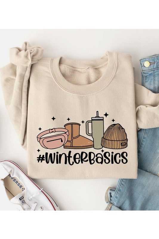 Winter Basics Fleece Sweatshirt