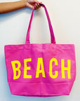 Well Made Beach Canvas Tote