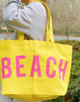 Well Made Beach Canvas Tote