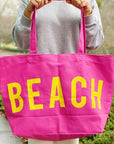 Well Made Beach Canvas Tote