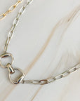 Equestrian Pendant Chain Necklace