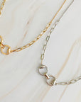 Equestrian Pendant Chain Necklace