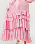 Aurora Tiered Elegance Full Maxi Dress