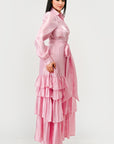 Aurora Tiered Elegance Full Maxi Dress