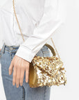 Large Sequins Crossbody Swing Bag