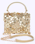 Large Sequins Crossbody Swing Bag