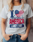 I Love USA Graphic Tee