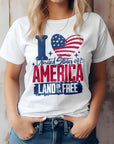 I Love USA Graphic Tee