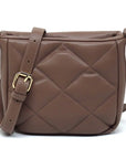 Quilted Puffy Crossbody Bag