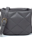 Quilted Puffy Crossbody Bag