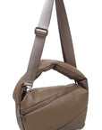 Fashion Puffy Tote Crossbody Bag