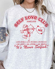 Self Love Club Oversized Sweatshirt