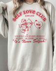 Self Love Club Oversized Sweatshirt