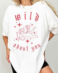 Wild About You Cupid Oversized Graphic Tee