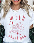 Wild About You Cupid Oversized Graphic Tee