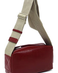 Wide Guitar Strap Boxy Crossbody Bag