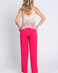 GeeGee High-Waisted Pleated Slacks