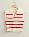 HYFVE Striped Polo Vest