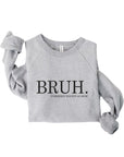 Plus Bruh Mom Bella Canvas Premium Sweatshirt