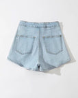 High Waist Denim Shorts