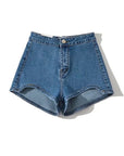 High Waist Denim Shorts