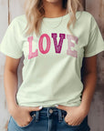 LOVE, Valentine Graphic Tee