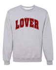 Plus LOVER Graphic Sweatshirt