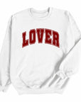 Plus LOVER Graphic Sweatshirt