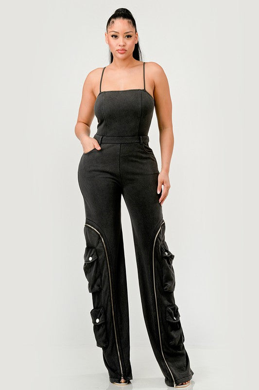 Athina Moto Mystique Jumpsuit