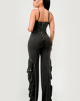 Athina Moto Mystique Jumpsuit